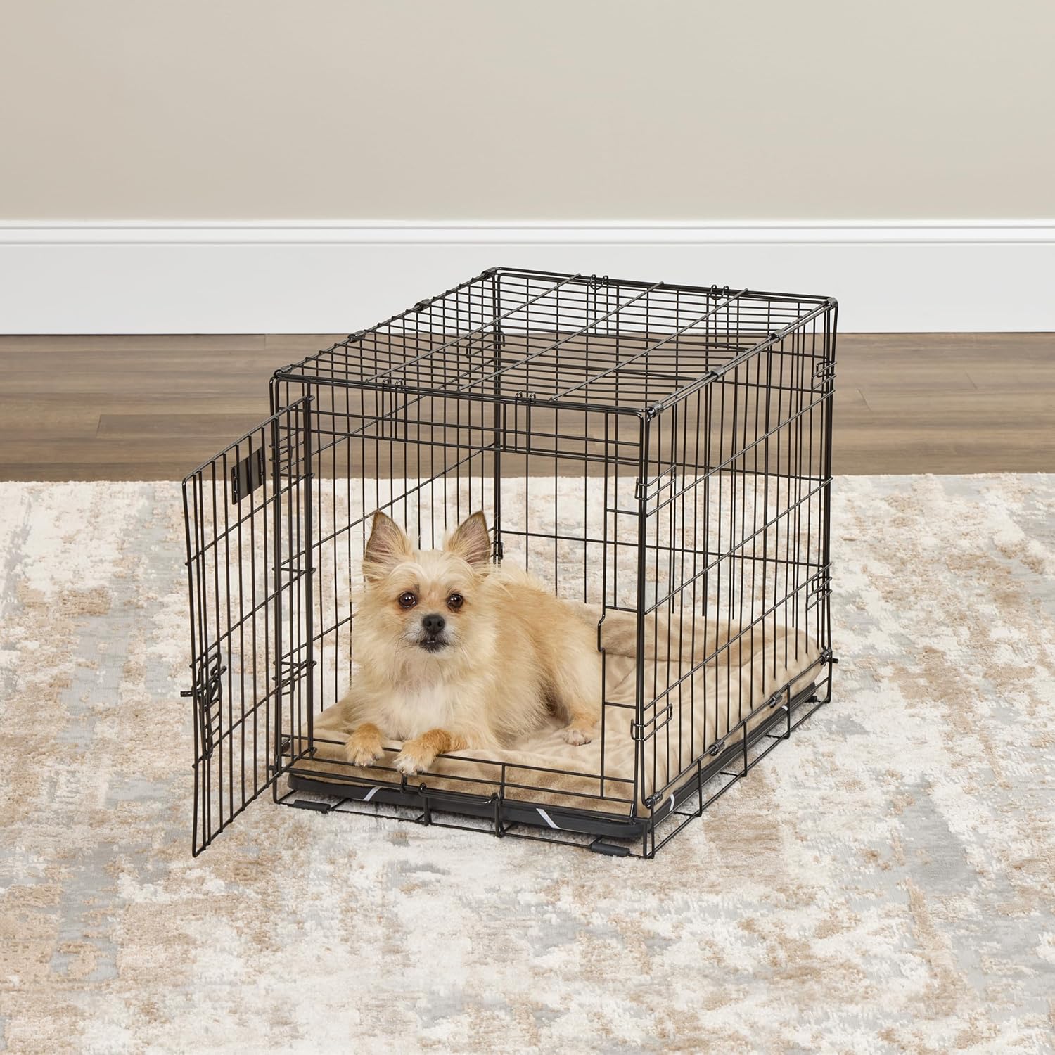 Close-up of bolster support on Wave Tan bed