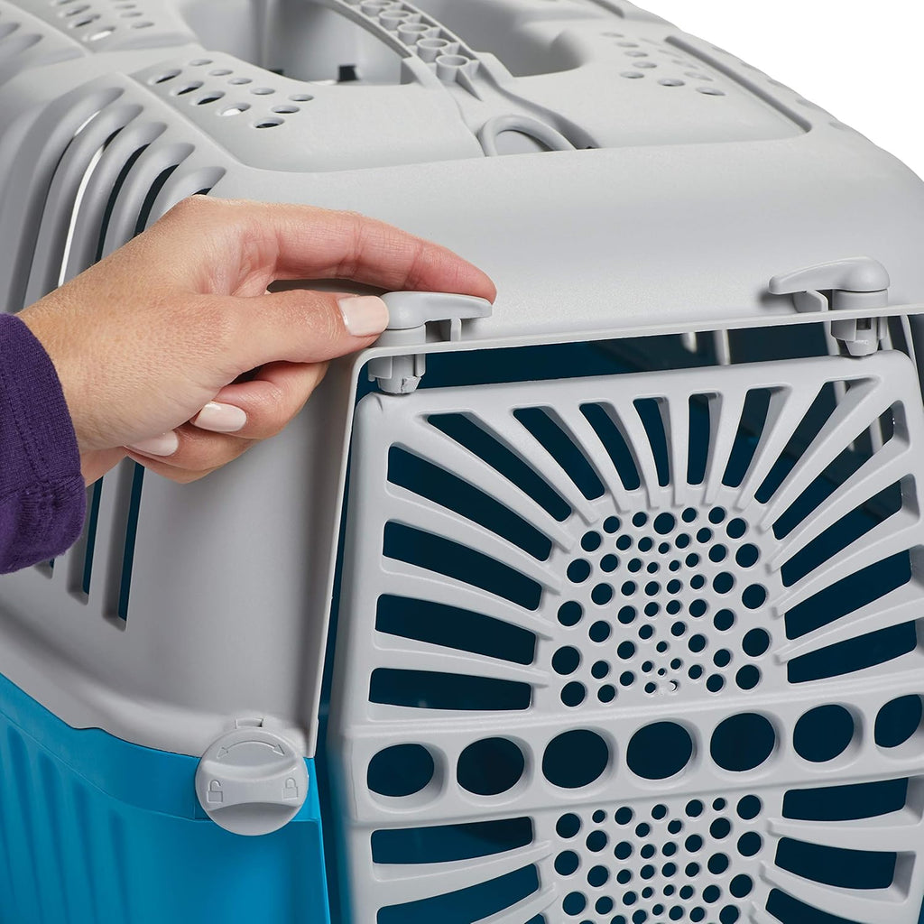 Pet Prime blue carrier easy assembly without tools