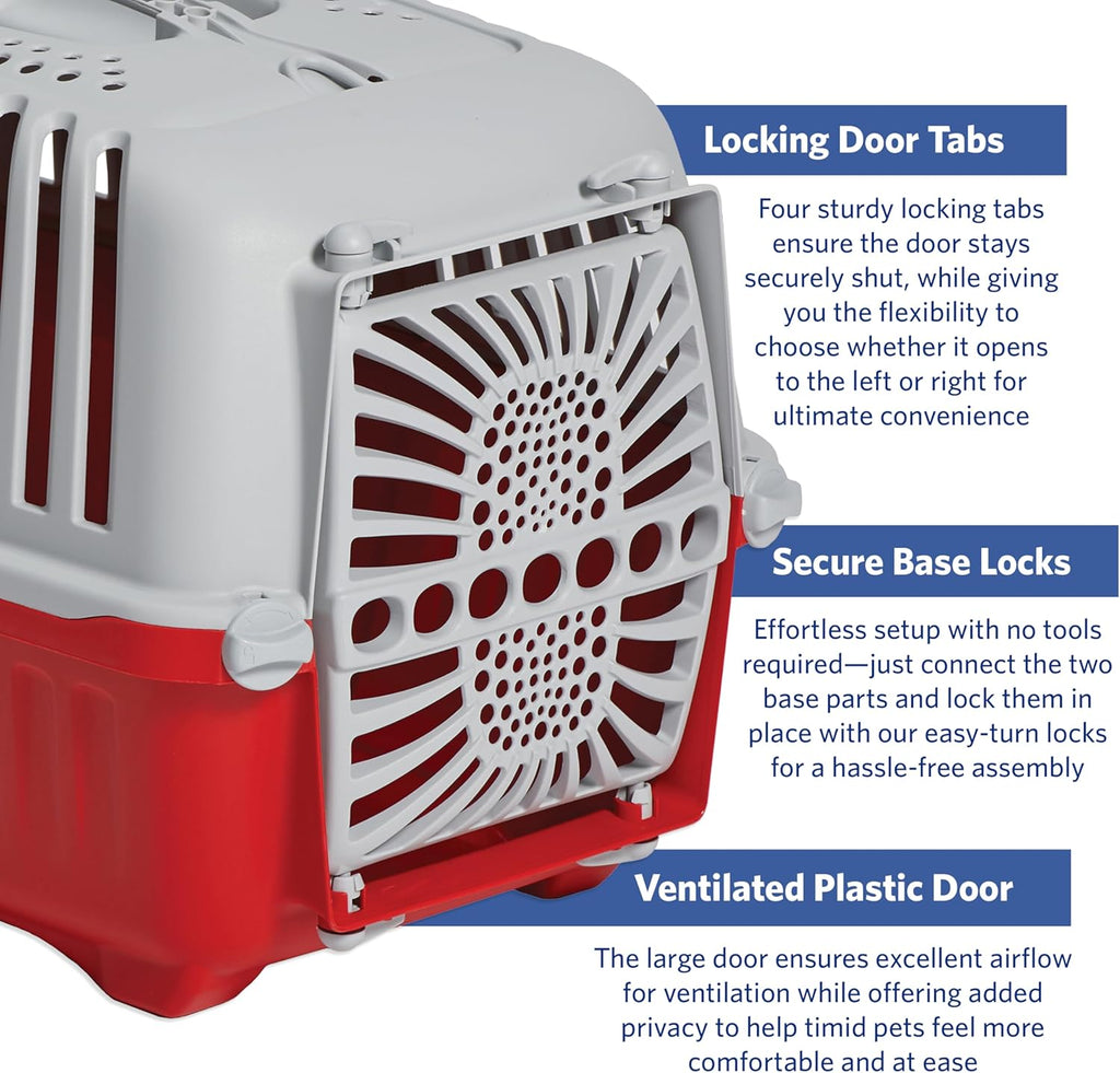 Red Spree carrier easy tool‑free assembly